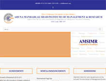 Tablet Screenshot of amsimr.org
